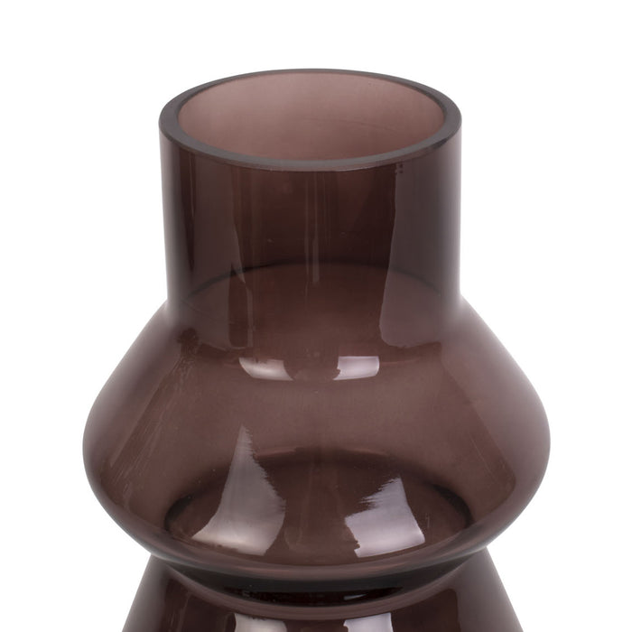 present time Blush Vaas Medium - Chocolade bruin