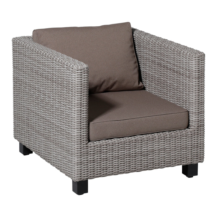Madison Loungekussen - 60 x 60 cm - Taupe
