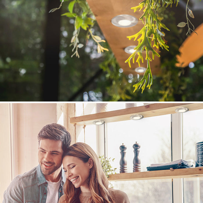 HOFTRONIC Pavo - LED Inbouwspots Badkamer IP44 Zilver