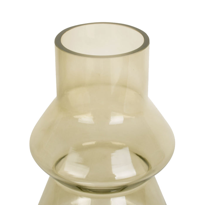 present time Blush Vaas Medium - Mosgroen