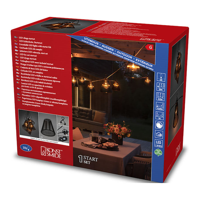 Konstsmide Decoraster Lichtsnoer