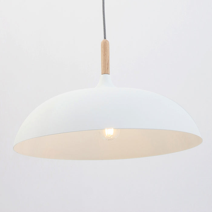 Mexlite Hanglamp Wit Ø 45cm E27 Fitting