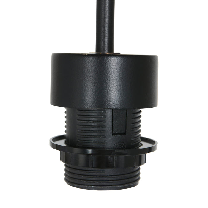 Steinhauer - hanglamp - Sparkled Light - zwart - kunststof metaal - Ø