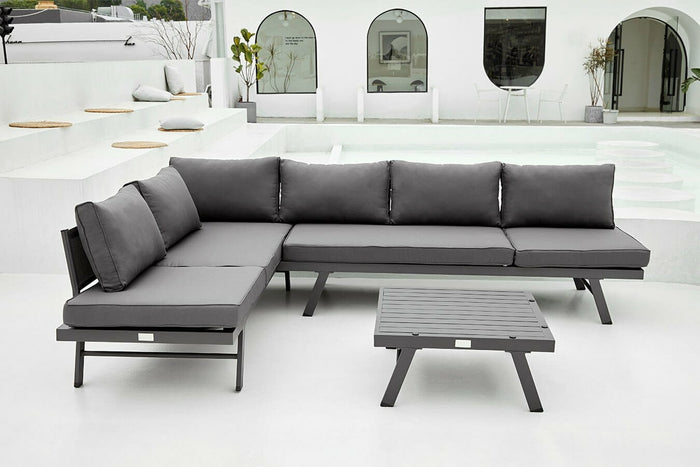 Feel Home - Alu Loungeset - Modica all in one - 8 opties