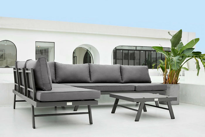Feel Home - Alu Loungeset - Modica all in one - 8 opties