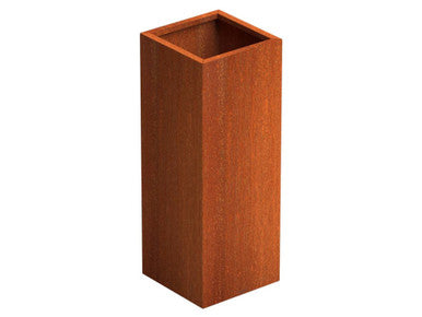 SENZZO plantenbak Cortenstaal 37x37x100 CM (LXBXH),