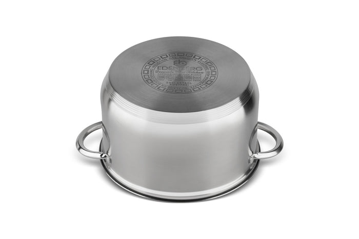 Edenberg Classic Line - Pannenset - RVS - 10 delig - 5-laags bodem