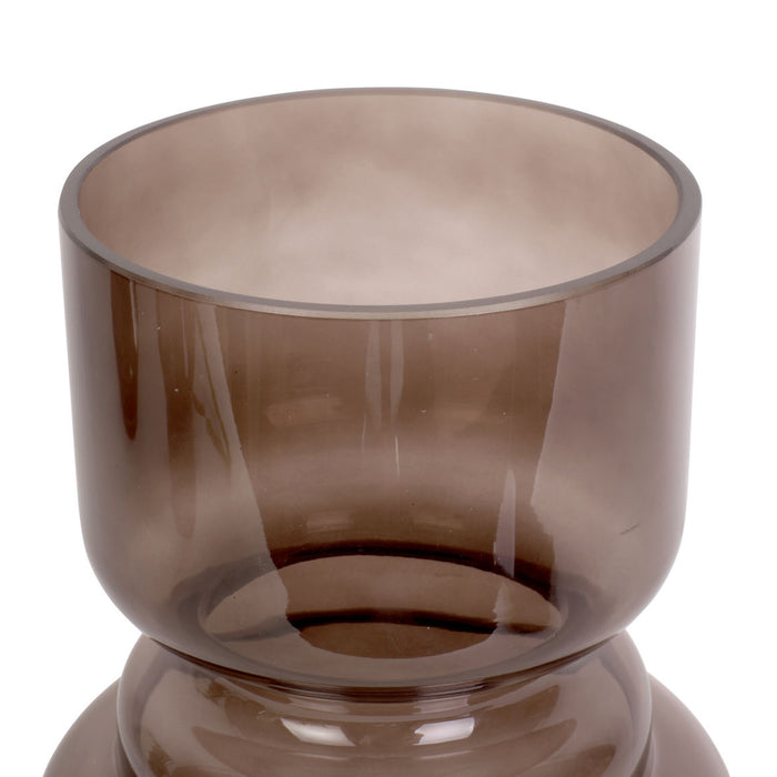 present time Courtly Vaas Large - Chocolade bruin