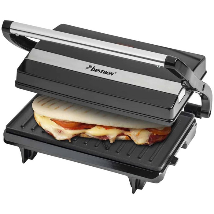 Bestron Panini grill Zwart