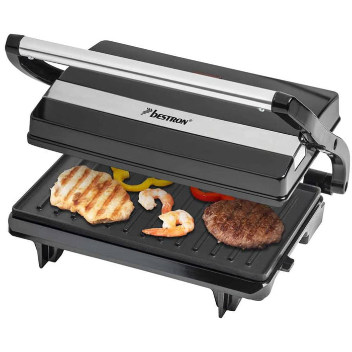 Bestron Panini grill Zwart