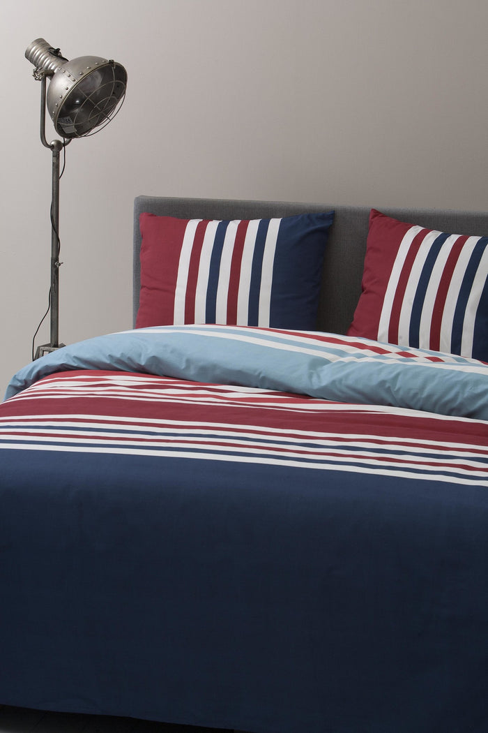 Ten Cate Katoenen Dekbedovertrek - 240x200|220 - Trone Stripe