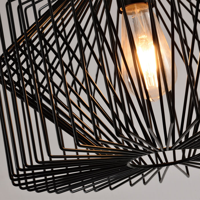 QUVIO Hanglamp metaal - QUV5048L-BLACK