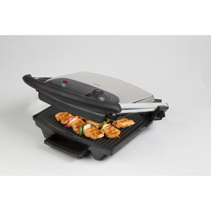 Domo DO9036G - Contactgrill - Paninigrill - 2000W - RVS