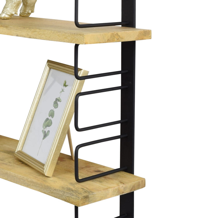 LOFT42 Wandrek - Mangohout – Metaal - 64x13x74