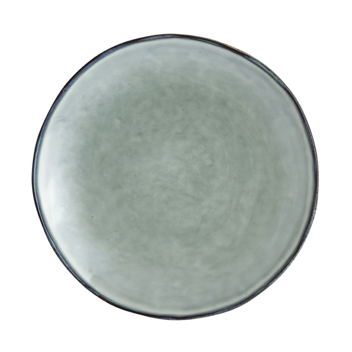Organic by Dutch Rose Amsterdam dinerbord 26,5 cm - blauw