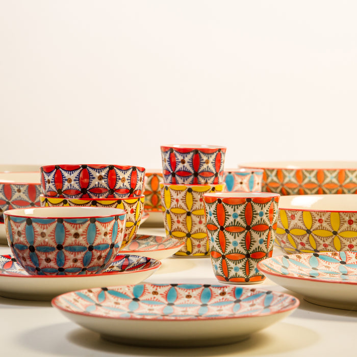 POLSPOTTEN Hippy Bekers set van 4