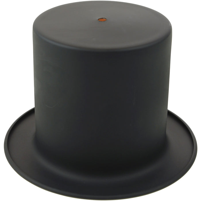 United Entertainment ® - Hoge Hoed Hanglamp - Zwart-goudkleur folie