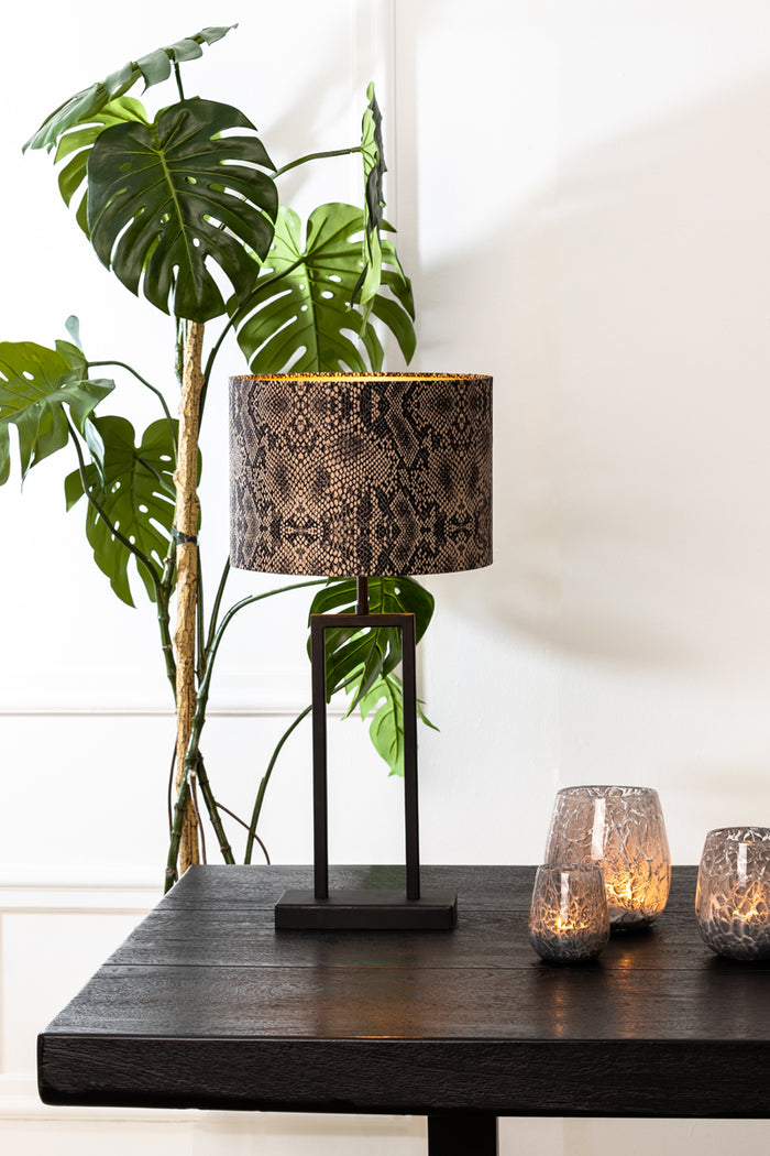 Light & Living Lampvoet Shiva - Zwart - 20x10x41cm