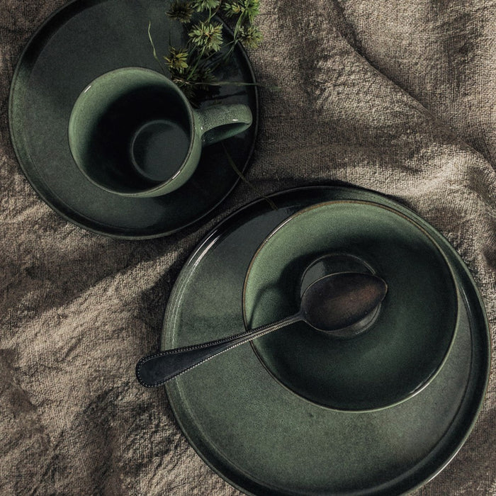 Dutch Rose Bord 27 cm Groen