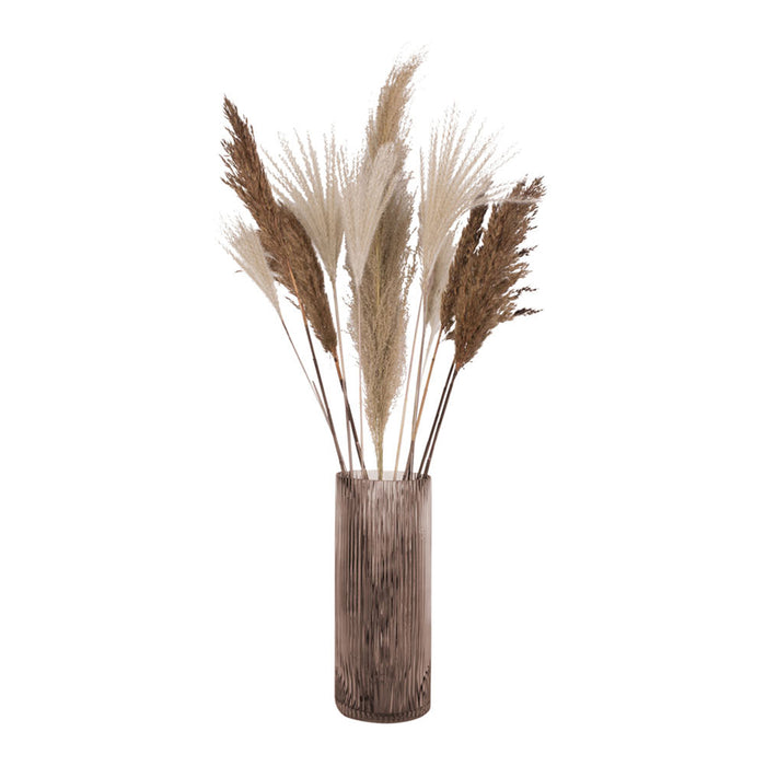 present time Allure Straight Vaas Large - Chocolade bruin