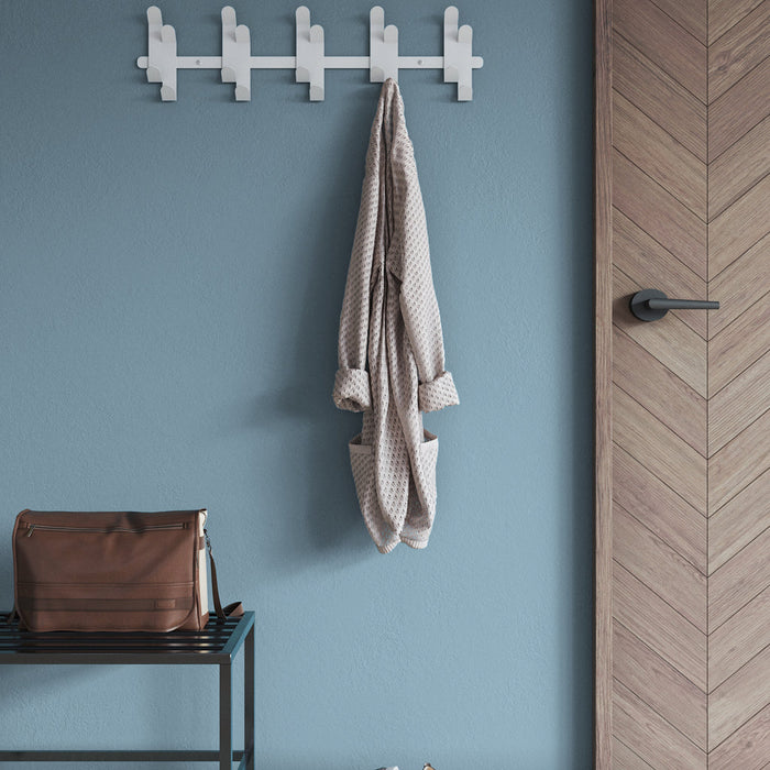 Gorillz Wandkapstok Origami - Wandkapstok - 20 haken - Wit