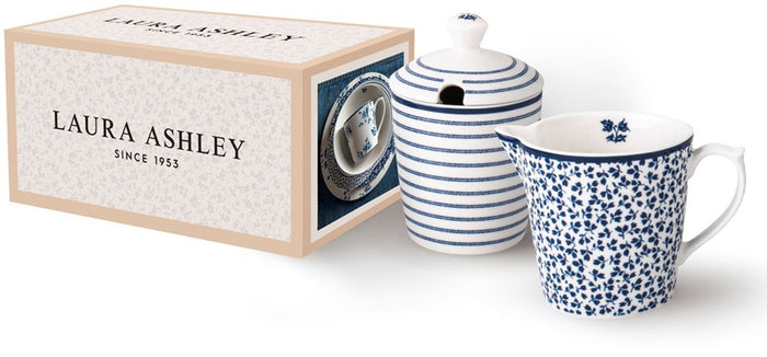 Laura Ashley Giftset Melkkan en Suikerpot
