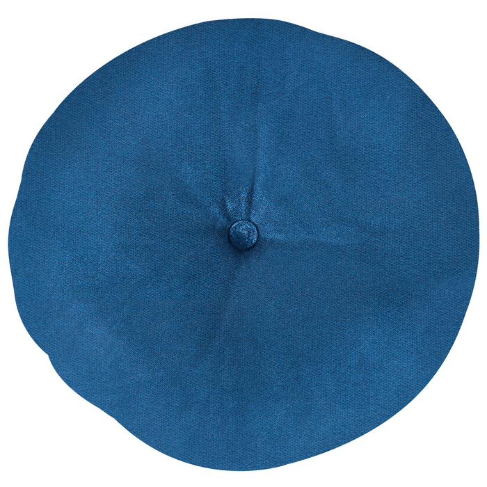 Beliani - SKIEN - Chesterfield bank 2-zits - Marineblauw - Fluweel