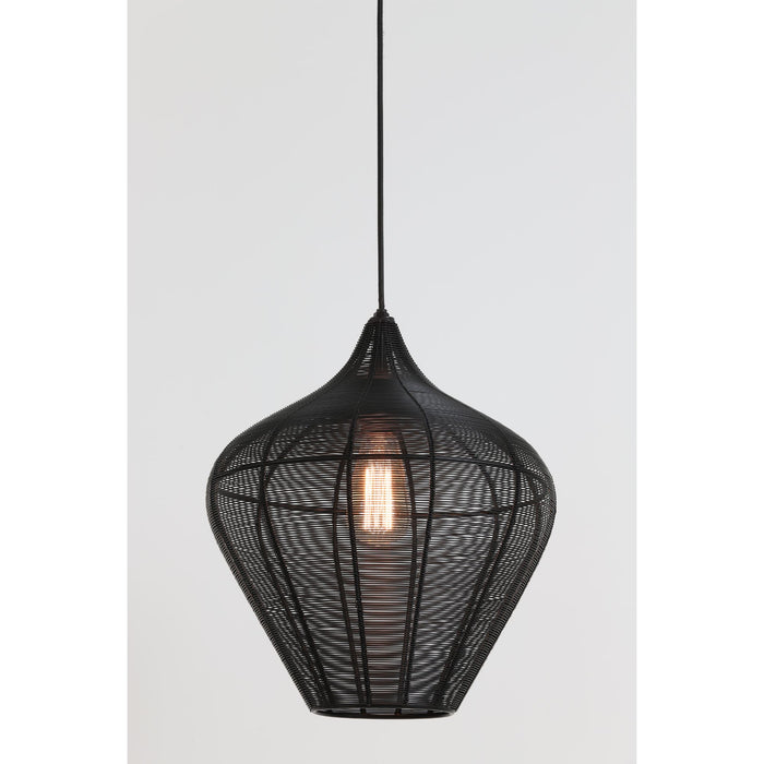 Light & Living Hanglamp Alvaro - Zwart - Ø36cm