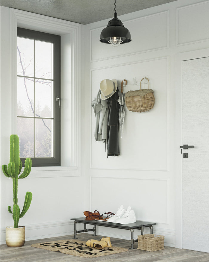 Gorillz Mystiek Five - Wandkapstok - 10 kapstok haken - Wit