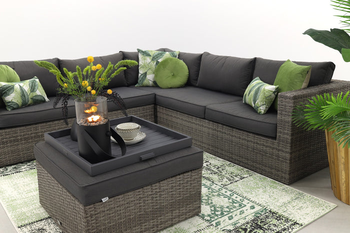 Garden Impressions Altea loungeset 4-delig - grijs