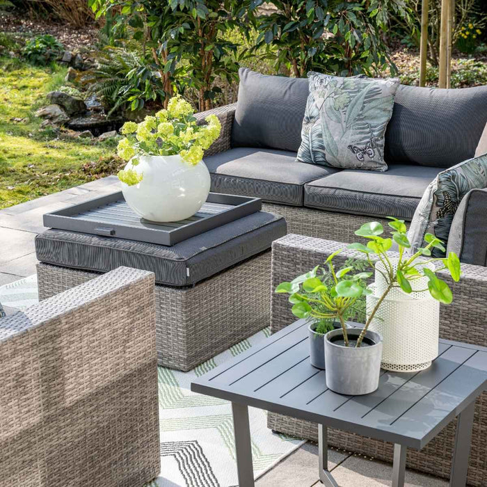 Garden Impressions Altea loungeset 4-delig - grijs