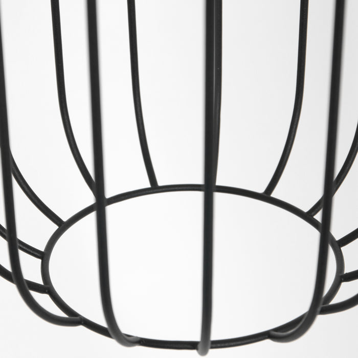 Mexlite Aureole hanglamp Ø17 cm zwart