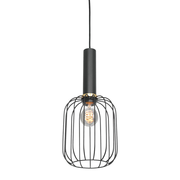 Mexlite Aureole hanglamp Ø17 cm zwart