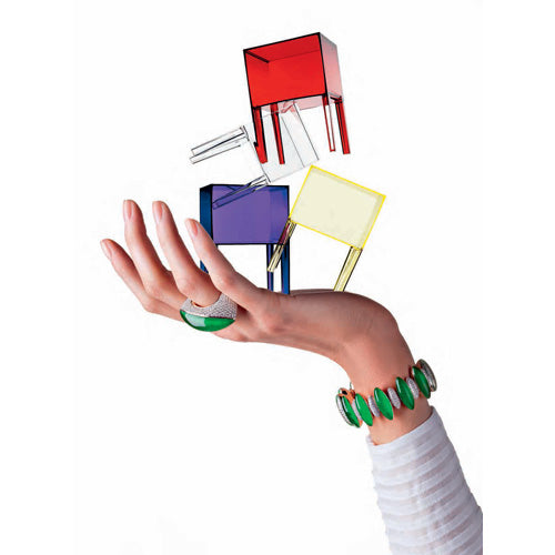 Kartell Ghost Buster Commode - H 80 cm - Kristal