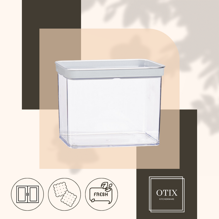 OTIX Cracker Bewaardoos Voorraadpot Vershouddoos Transparant Knacke...