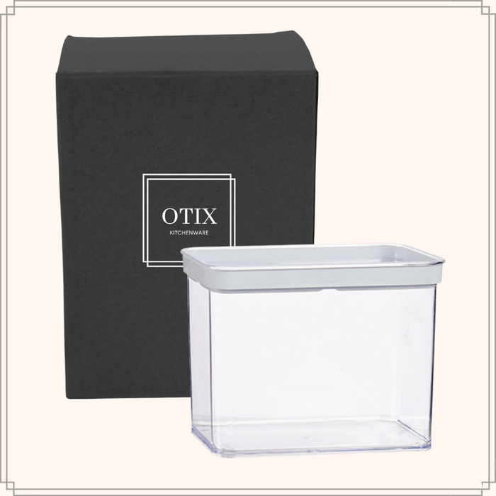 OTIX Cracker Bewaardoos Voorraadpot Vershouddoos Transparant Knacke...