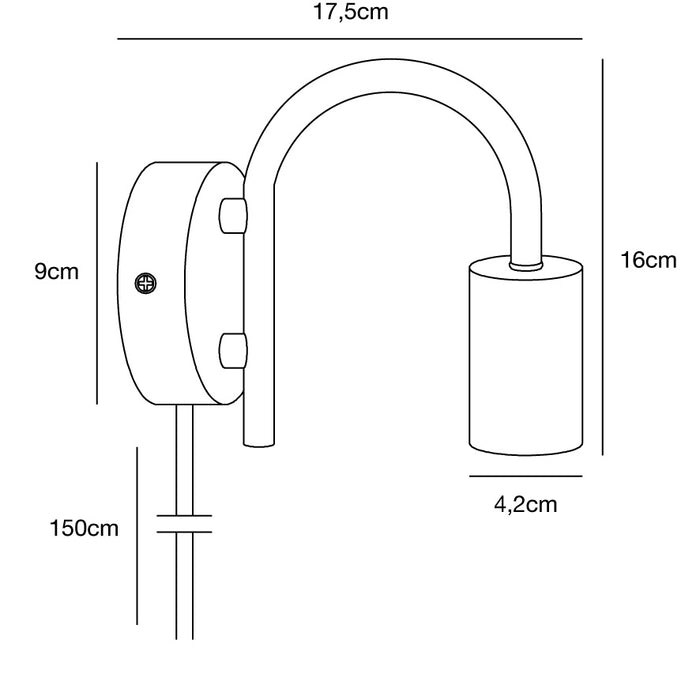 Nordlux Paco Wandlamp
