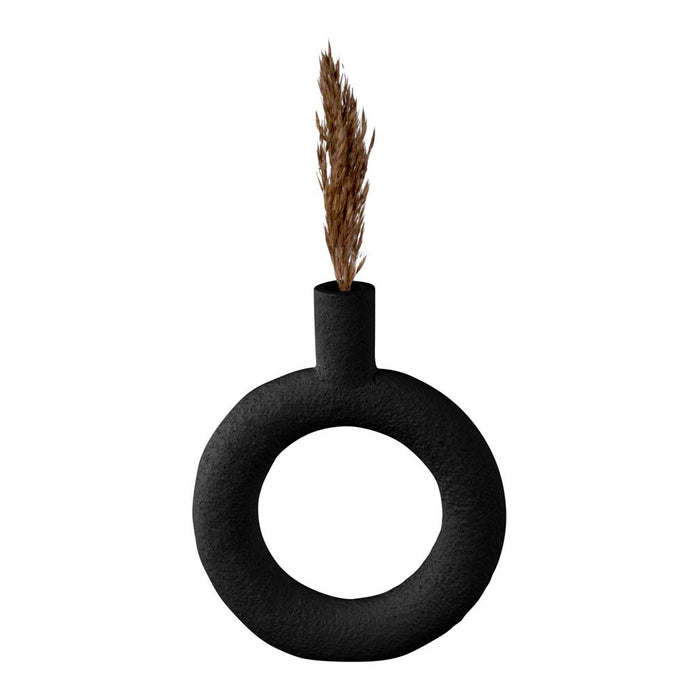 present time Ring Vaas Round - Zwart