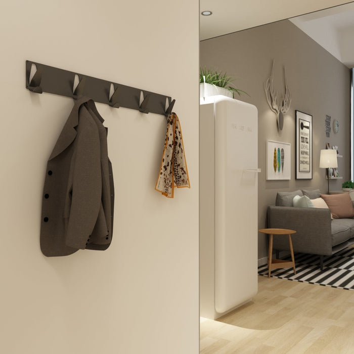 Gorillz Raw XL - Wandkapstok - 10 Kapstok Haken - Zwart