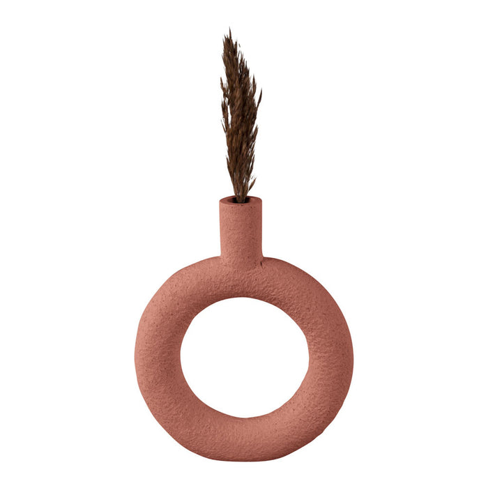 present time Ring Vaas Round - Terracotta orange