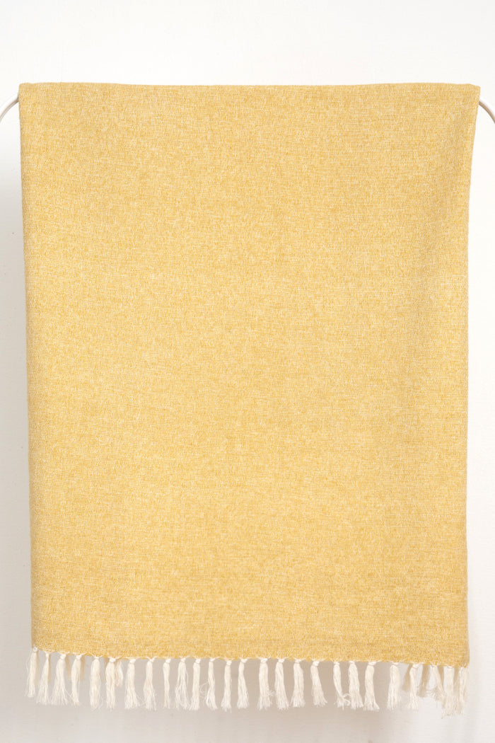 Sissy-Boy Gele dubbelzijdige deken