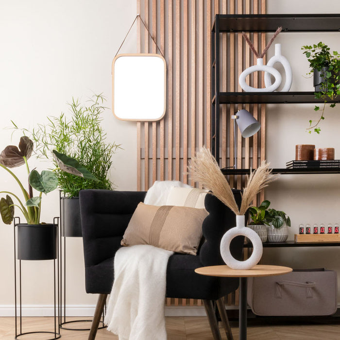 present time Ring Vaas Round - Ivoor