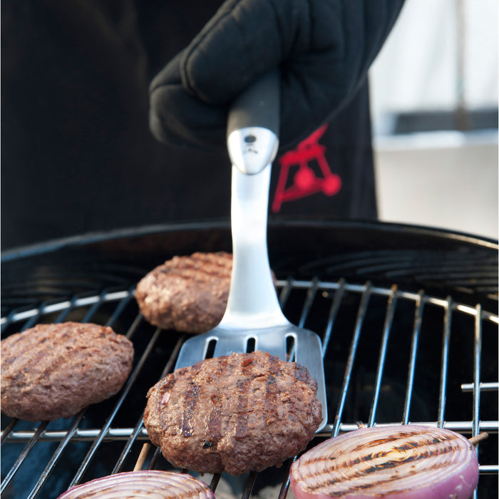 Weber Barbecuespatel RVS zwart