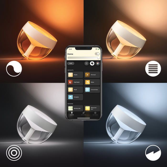 Philips Hue Iris Tafellamp - Koper
