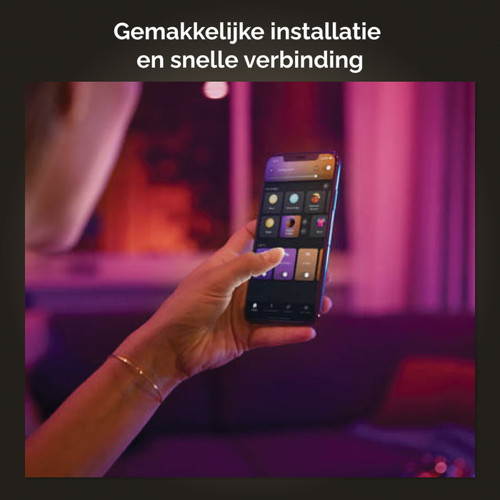 Philips Hue Iris Tafellamp - Koper