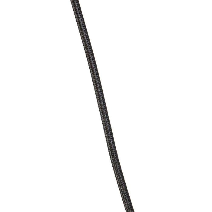 QAZQA Hanglamp woonkamer, art deco, modern, drie zwarte glazen bollen