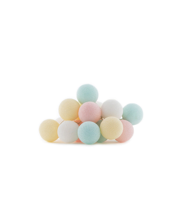 Cotton Ball Lights Regular lichtslinger pastel - Pastel 20