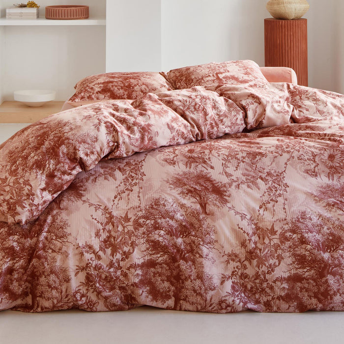 Essenza Aurelie Dekbedovertrek 240 x 220 cm - Darling Pink