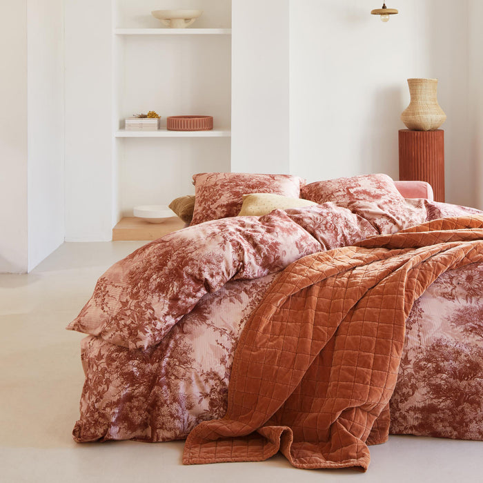 Essenza Aurelie Dekbedovertrek 260 x 220 cm - Darling Pink