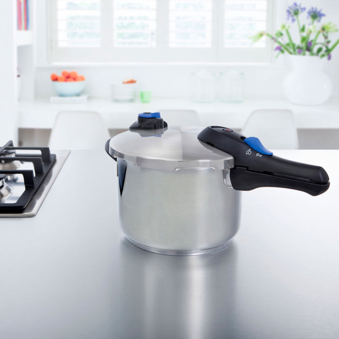 BK Snelkookpan RVS Ø 22 cm glans